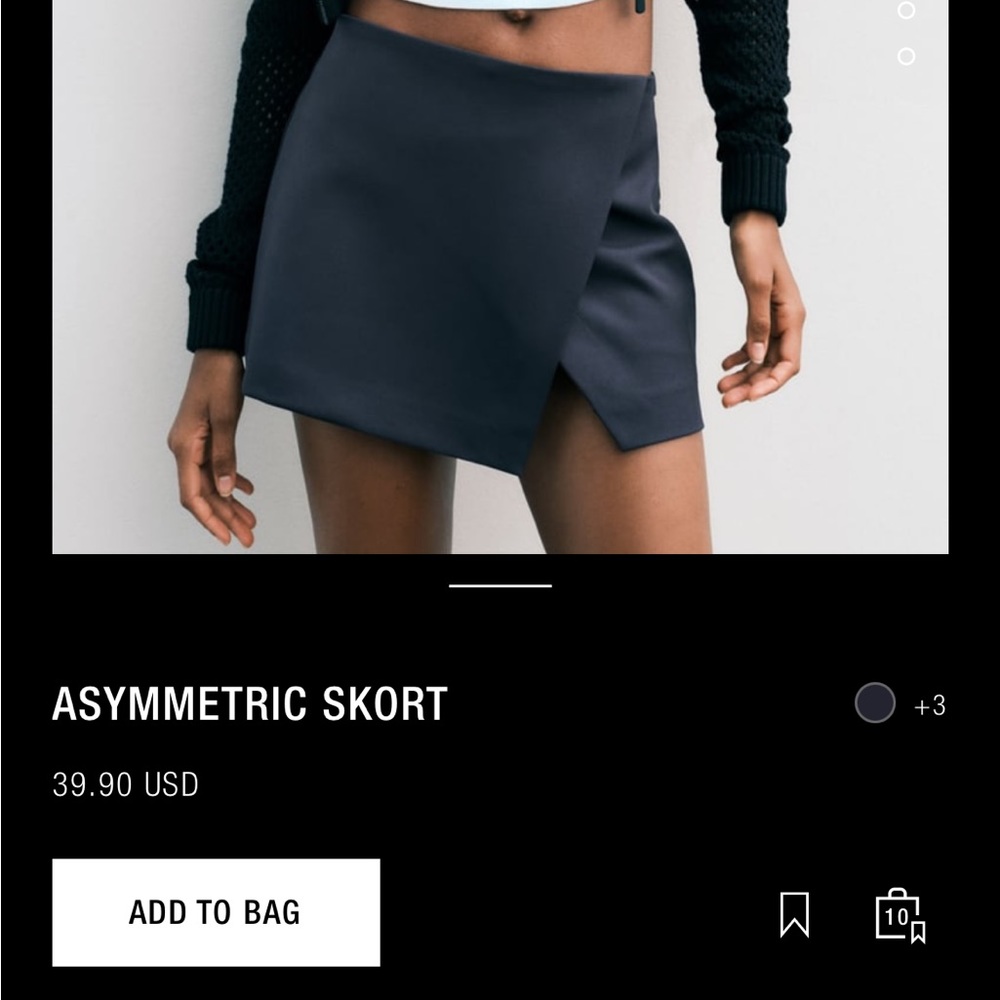 Zara skort